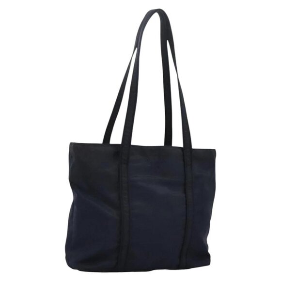 PRADA Tote Bag Nylon Navy Auth yk17425 - Picture 1 of 14